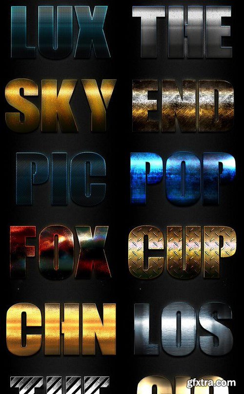 Graphicriver Text Effect Styles Big Bundle 12720752