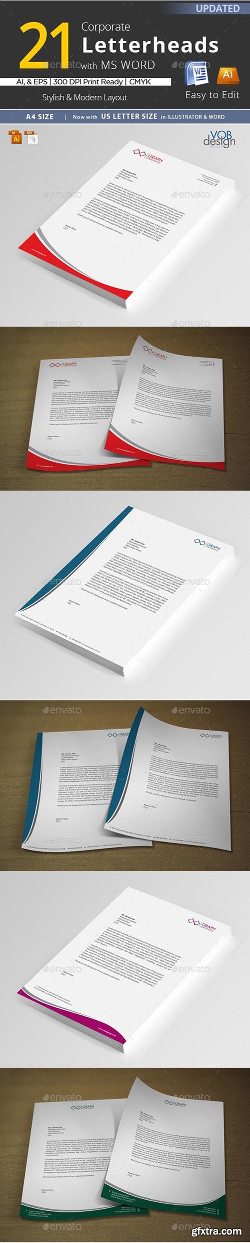 Graphicriver Letterhead 6227225