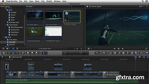 Commercial Editing Techniques with Final Cut Pro X v10.1.x