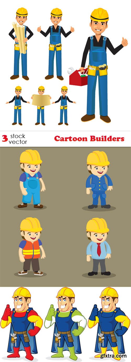 Vectors - Cartoon Builders