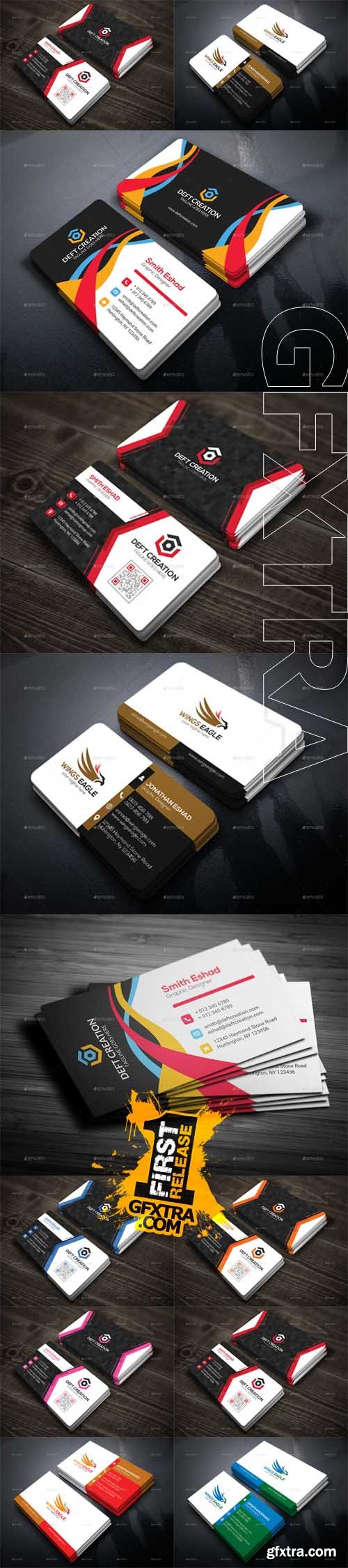 Corporate Business Card Bundle 12678188