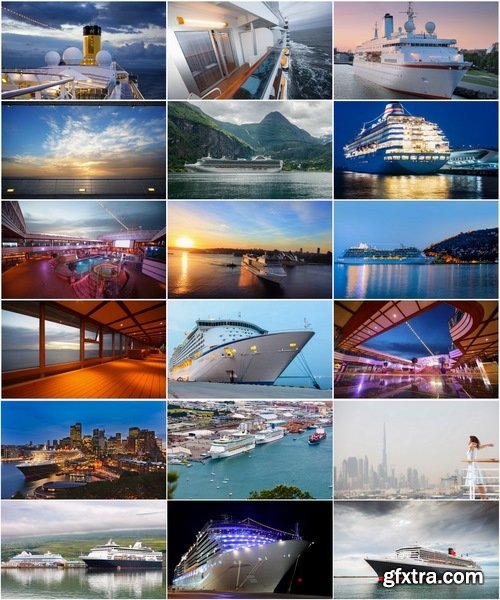 Collection of a cruise ship cabin deck ship tourism sea bay pier port 25 HQ Jpeg