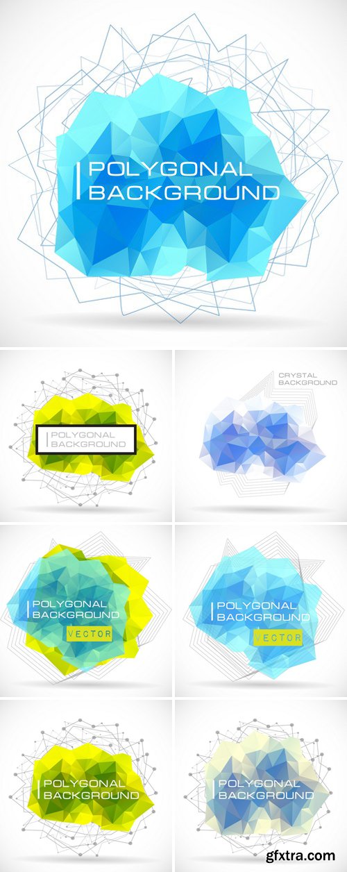 Stock Vectors - Polygon Geometry Shape. vector background