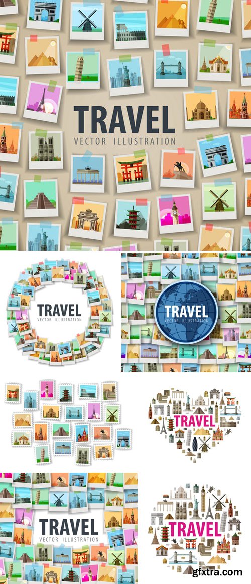 Stock Vectors - Travel Vector Logo Design Template