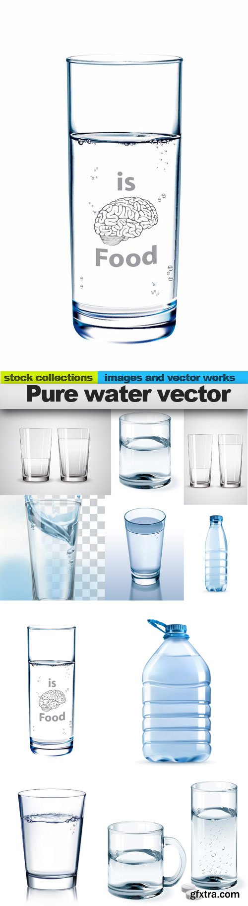 Pure water vector, 10 x EPS