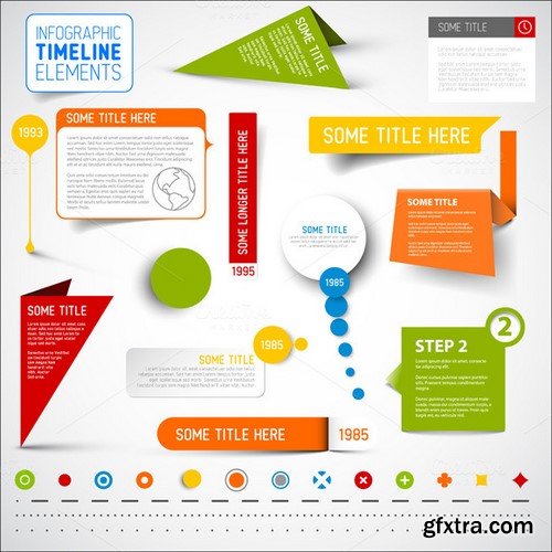 CM - Vector Infographic Timeline Elements - 361259