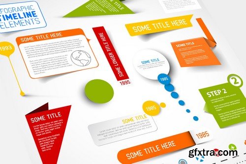 CM - Vector Infographic Timeline Elements - 361259