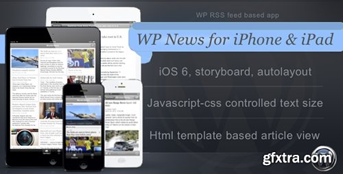 CodeCanyon - WP News for iPhone & iPad - Update 06 Jan 15 - 4431937