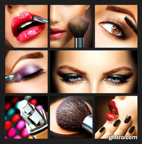 Cosmetics Collages 25xJPG