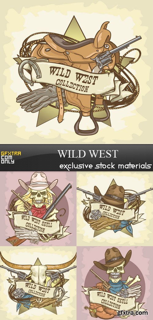 Wild West - 5xEPS