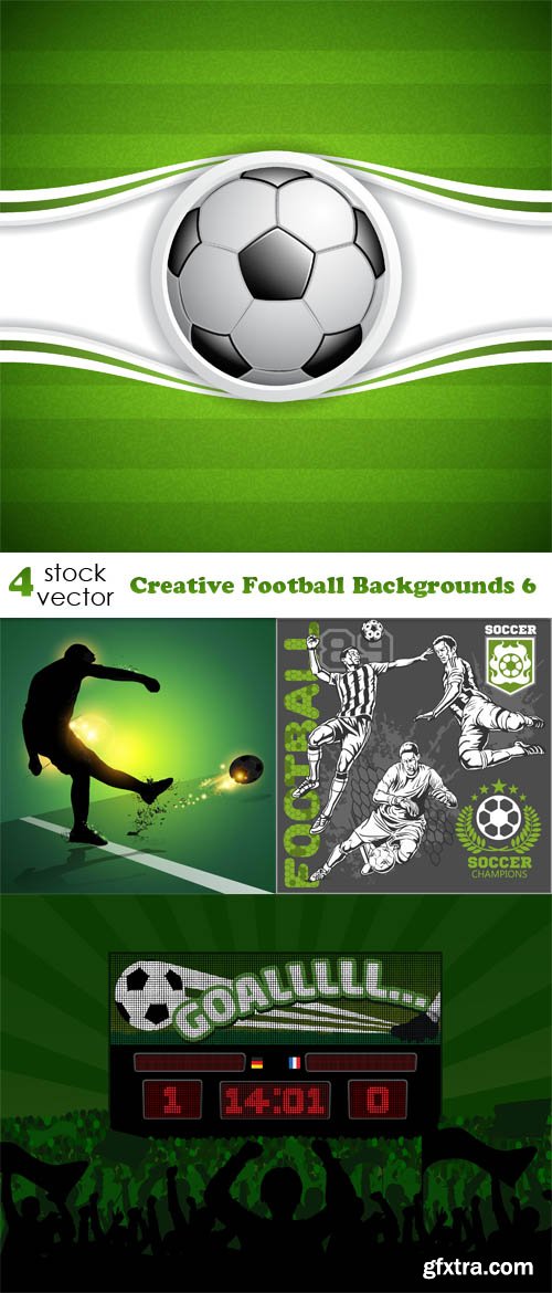 Vectors - Creative Football Backgrounds 6