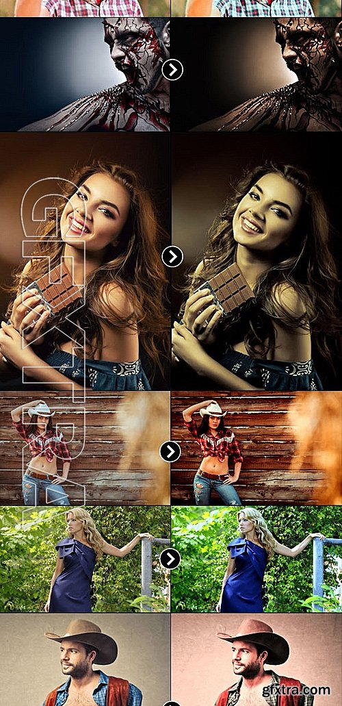 GraphicRiver - 50 Pro Cinematic Photoshop Action FX