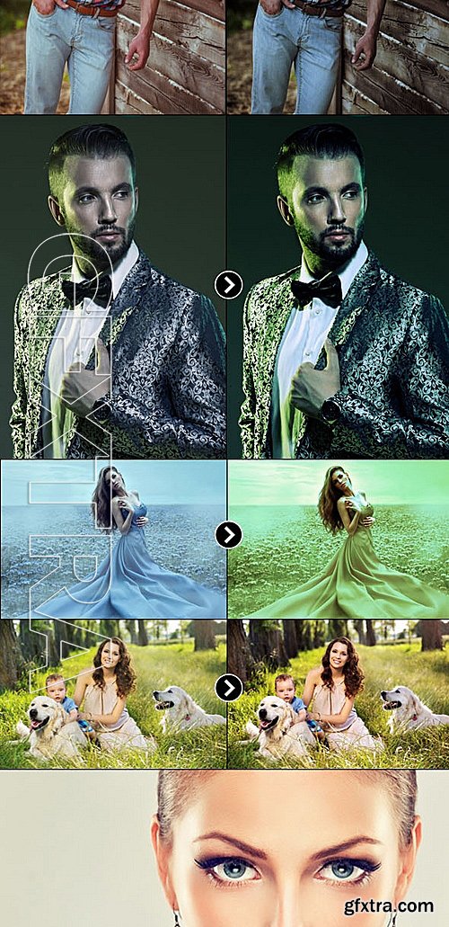 GraphicRiver - 50 Pro Cinematic Photoshop Action FX