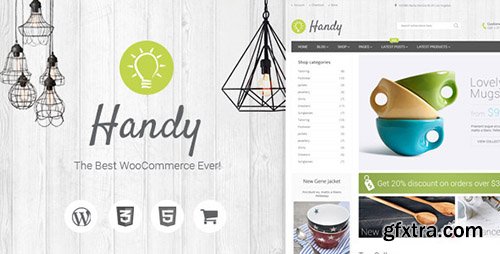 ThemeForest - Handy v1.2.3 - Handmade Shop WordPress WooCommerce Theme - 11048978