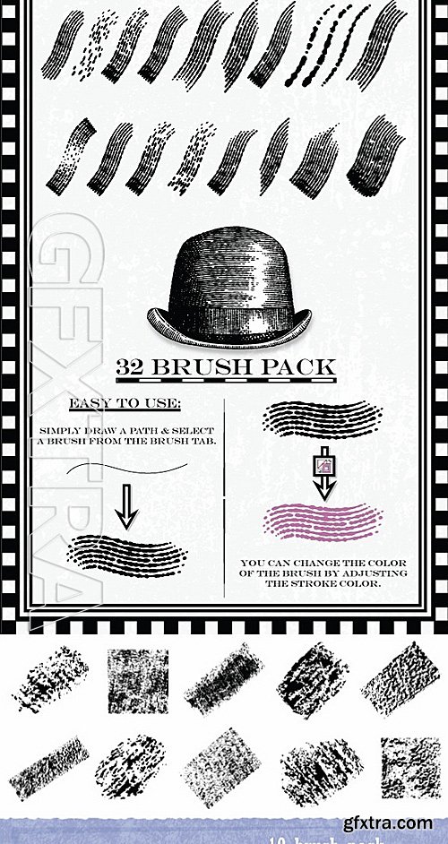 GraphicRiver - Vector Artists Brush Bundle 2 9283167