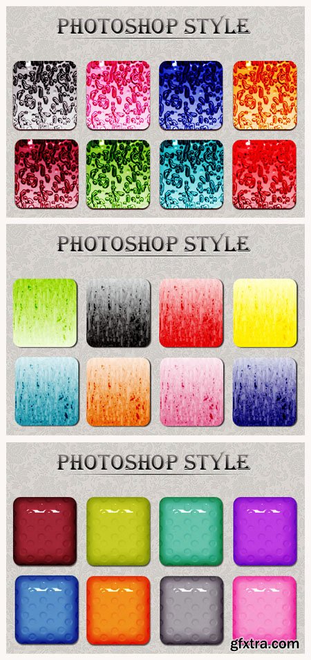 Colored Styles for Photoshop