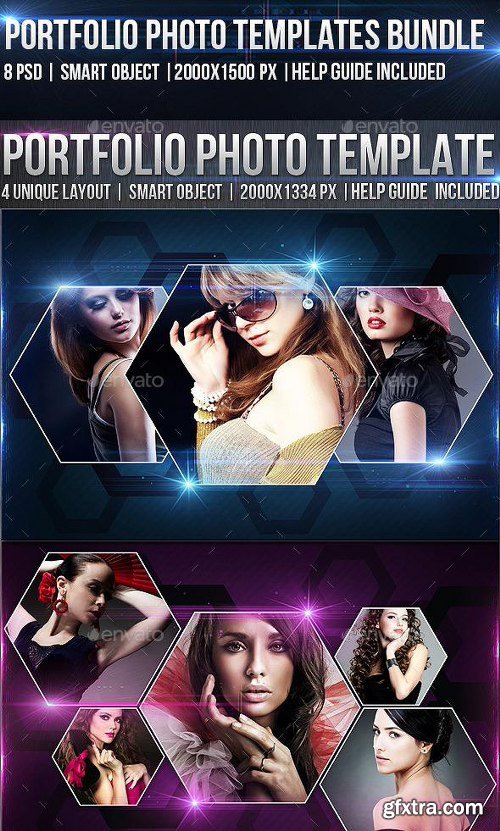 Graphicriver Portfolio Photo Template Bundle 9819697