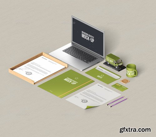 Graphicriver - Stationery / Branding Mock-Up 12506776