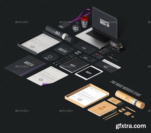 Graphicriver - Stationery / Branding Mock-Up 12506776