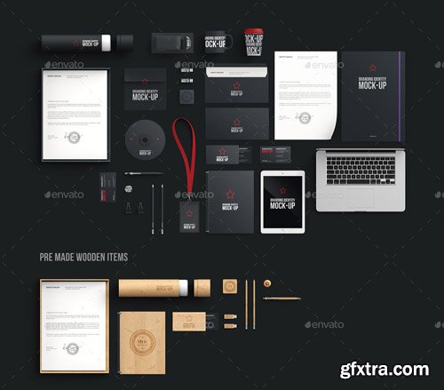 Graphicriver - Stationery / Branding Mock-Up 12506776