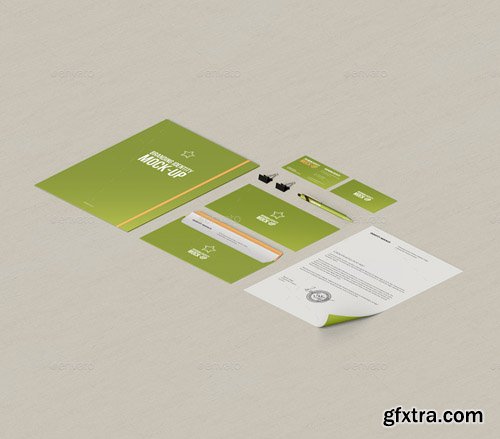 Graphicriver - Stationery / Branding Mock-Up 12506776