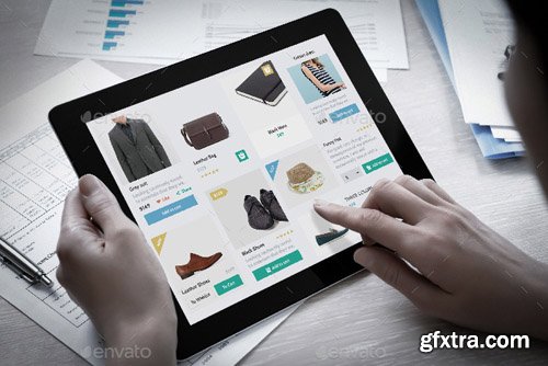 Graphicriver - Tablet Mock-Up /Vol. 02 12497547