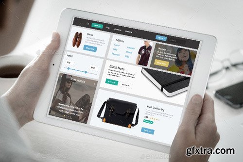 Graphicriver - Tablet Mock-Up /Vol. 02 12497547
