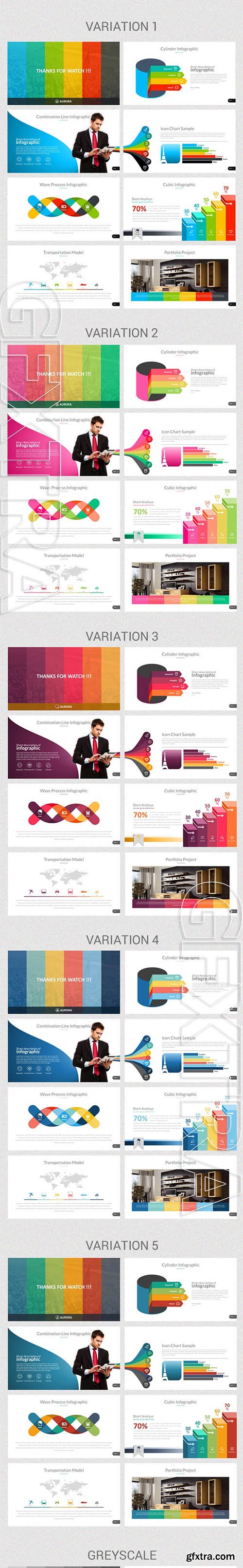 Aurora - Multipurpose Powerpoint Template - Graphicriver 11119275