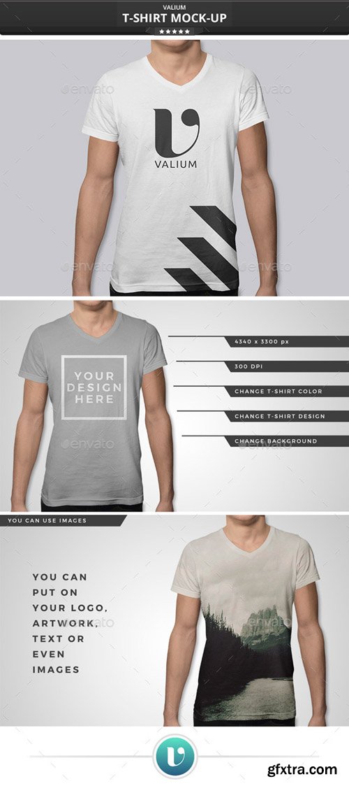 Graphicriver - T-Shirt Mockup 12424252