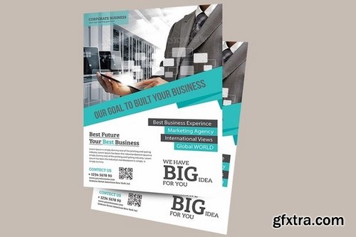 CM - Corporate Business Flyer Template 360133