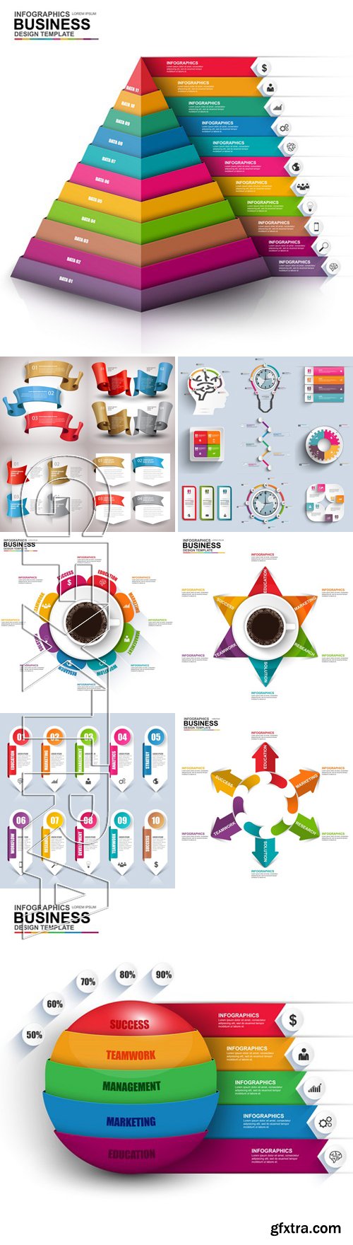 Stock Vectors - Business Infographic Template 42