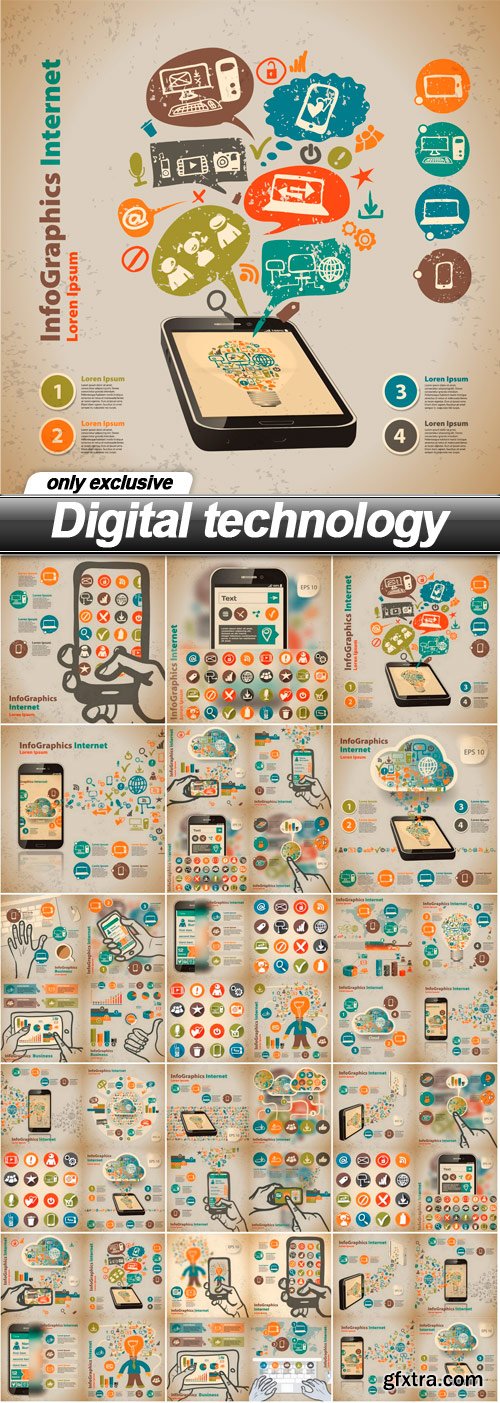 Digital technology - 15 EPS
