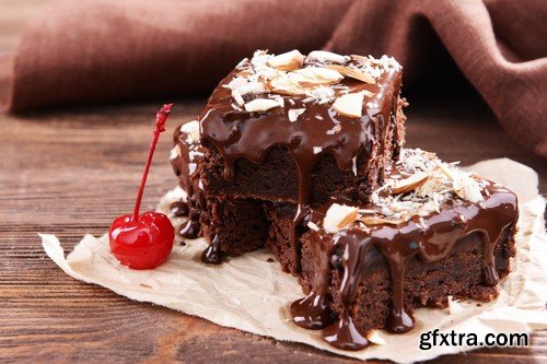 Chocolate cherry cake