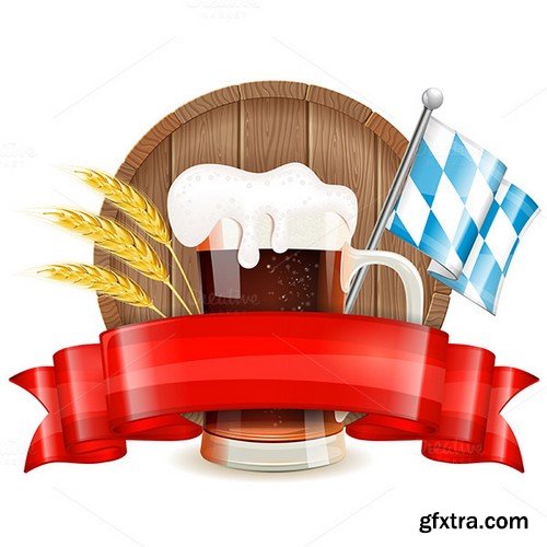 CM - Oktoberfest Posters with Beer - 361841