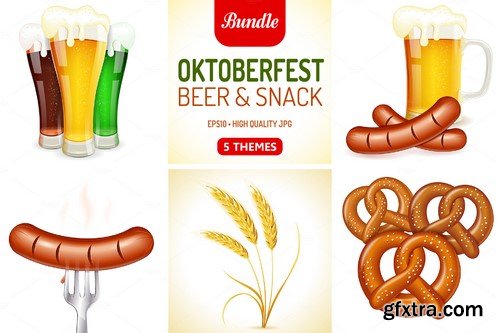 CM - Oktoberfest Themes with Beer & Snack - 361850