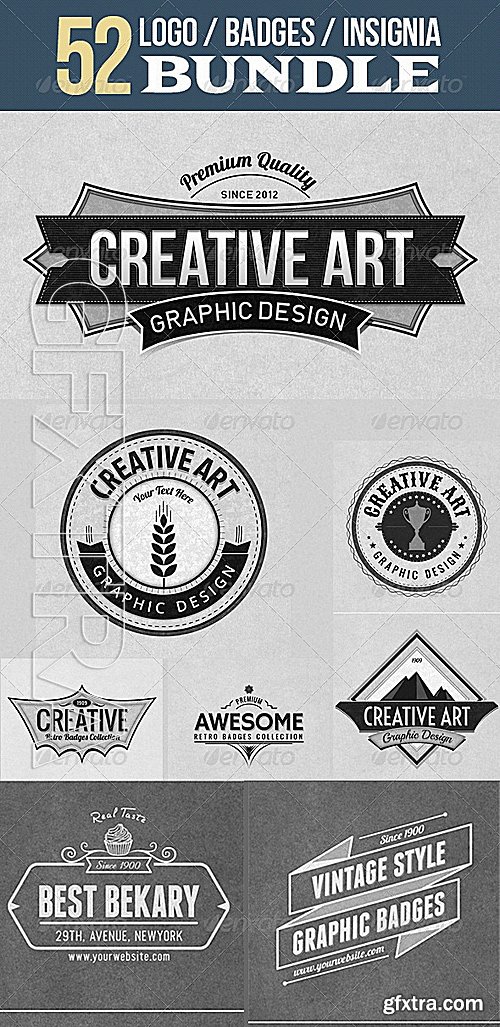 GraphicRiver - Logo Badge Insignia Bundle 6574828