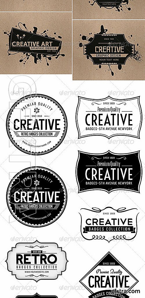 GraphicRiver - Logo Badge Insignia Bundle 6574828