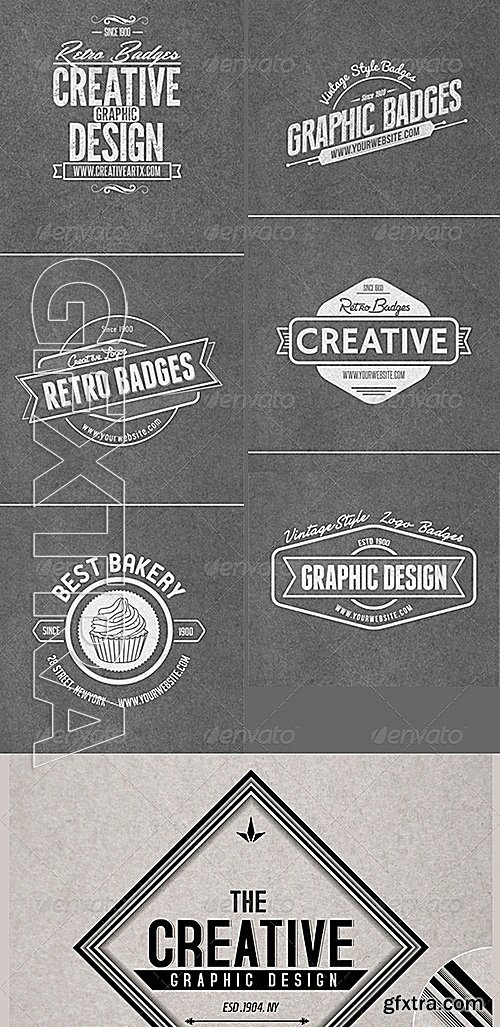 GraphicRiver - Logo Badge Insignia Bundle 6574828