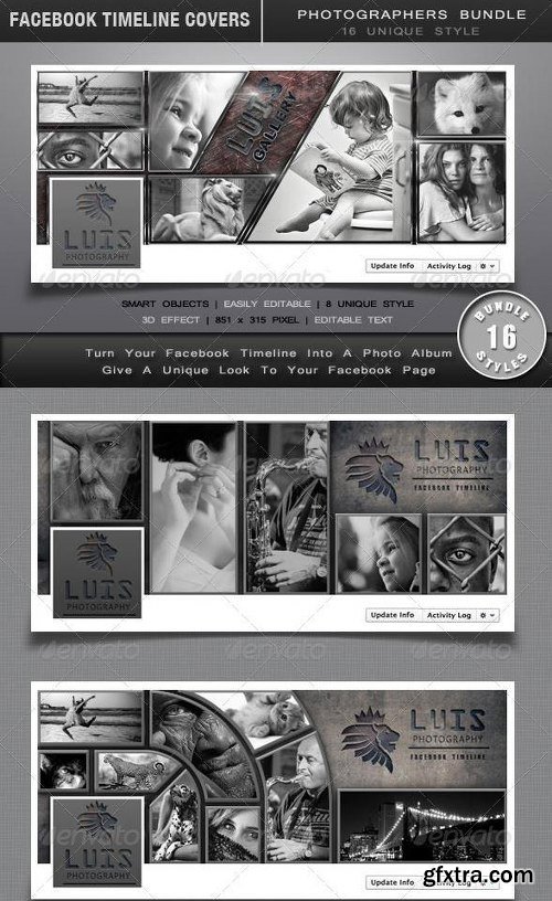 Graphicriver Bundle - Facebook Timelines Covers 6680155