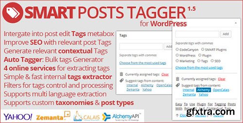 CodeCanyon - Smart Posts Tagger v1.5 - 7188286