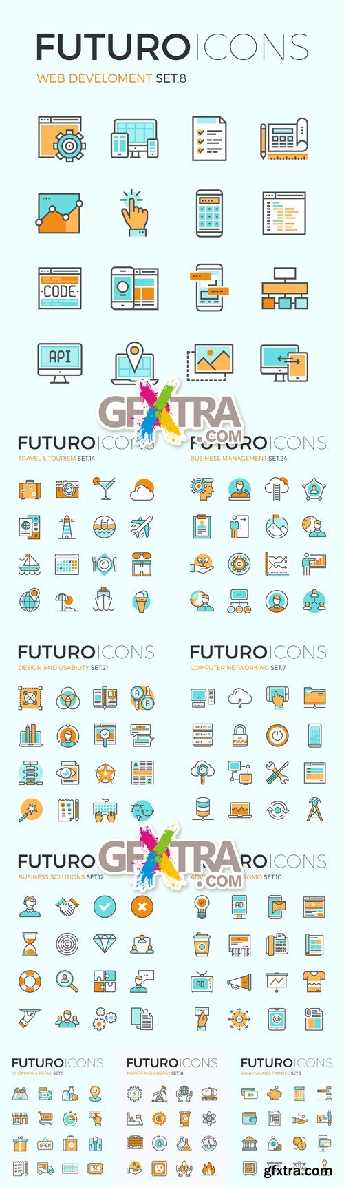 Modern Icons Vector