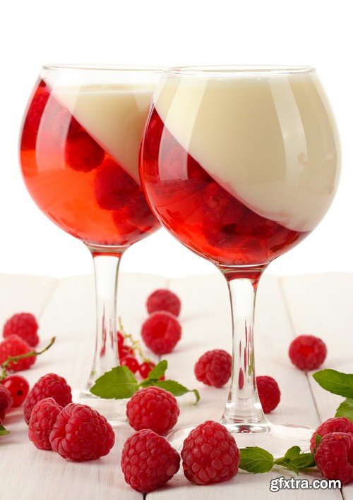 Dessert in a glass