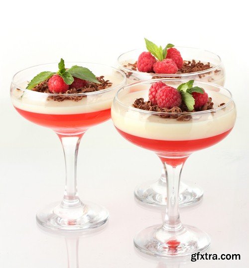 Dessert in a glass