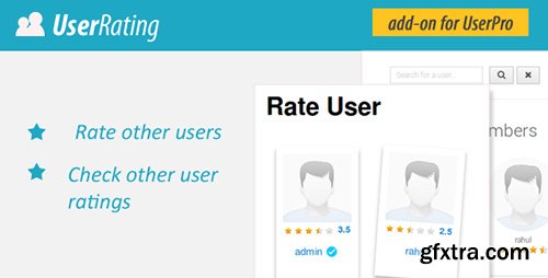 CodeCanyon - User Rating / Review Add on for UserPro v2.3 - 8943811
