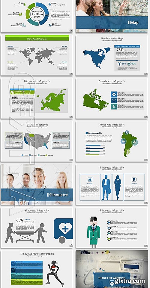 GraphicRiver - Health KeyNote Presentation Template 12238724