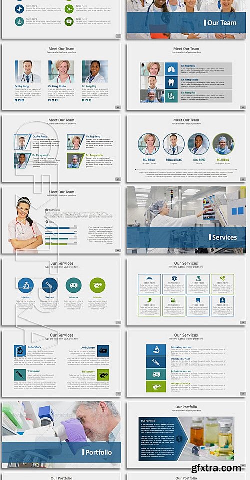 GraphicRiver - Health KeyNote Presentation Template 12238724