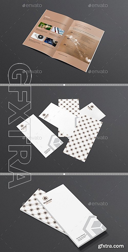 GraphicRiver - Stationery Branding Mock-Up 12681382