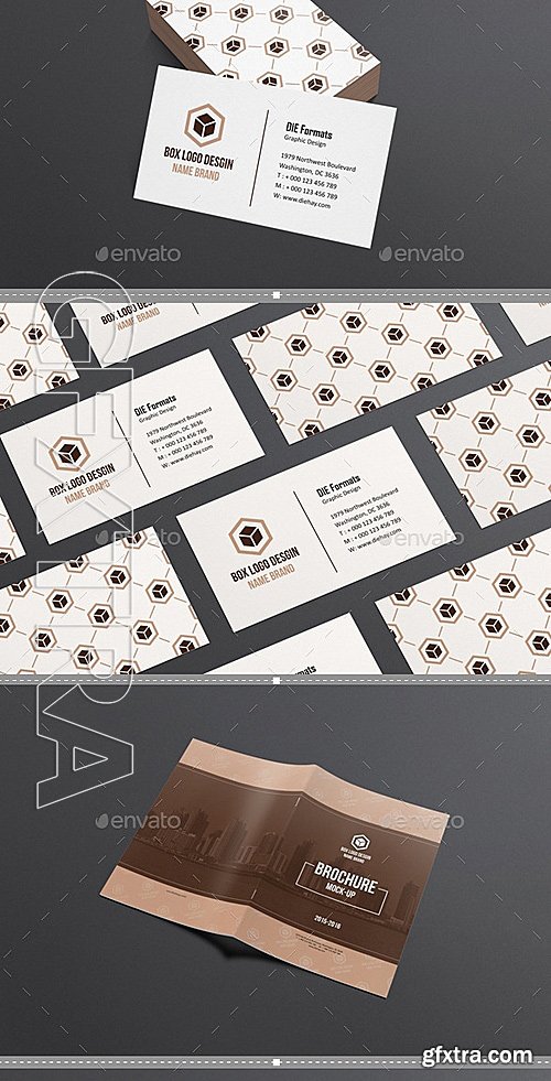 GraphicRiver - Stationery Branding Mock-Up 12681382