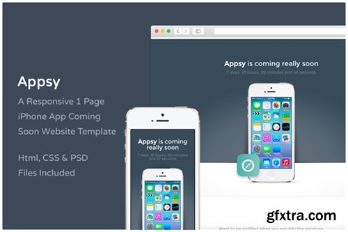 Appsy - Coming Soon Website Template - CM 10663