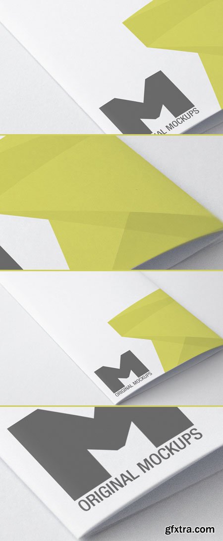 Tri Fold Brochure PSD Mockup 01 (CS4+)